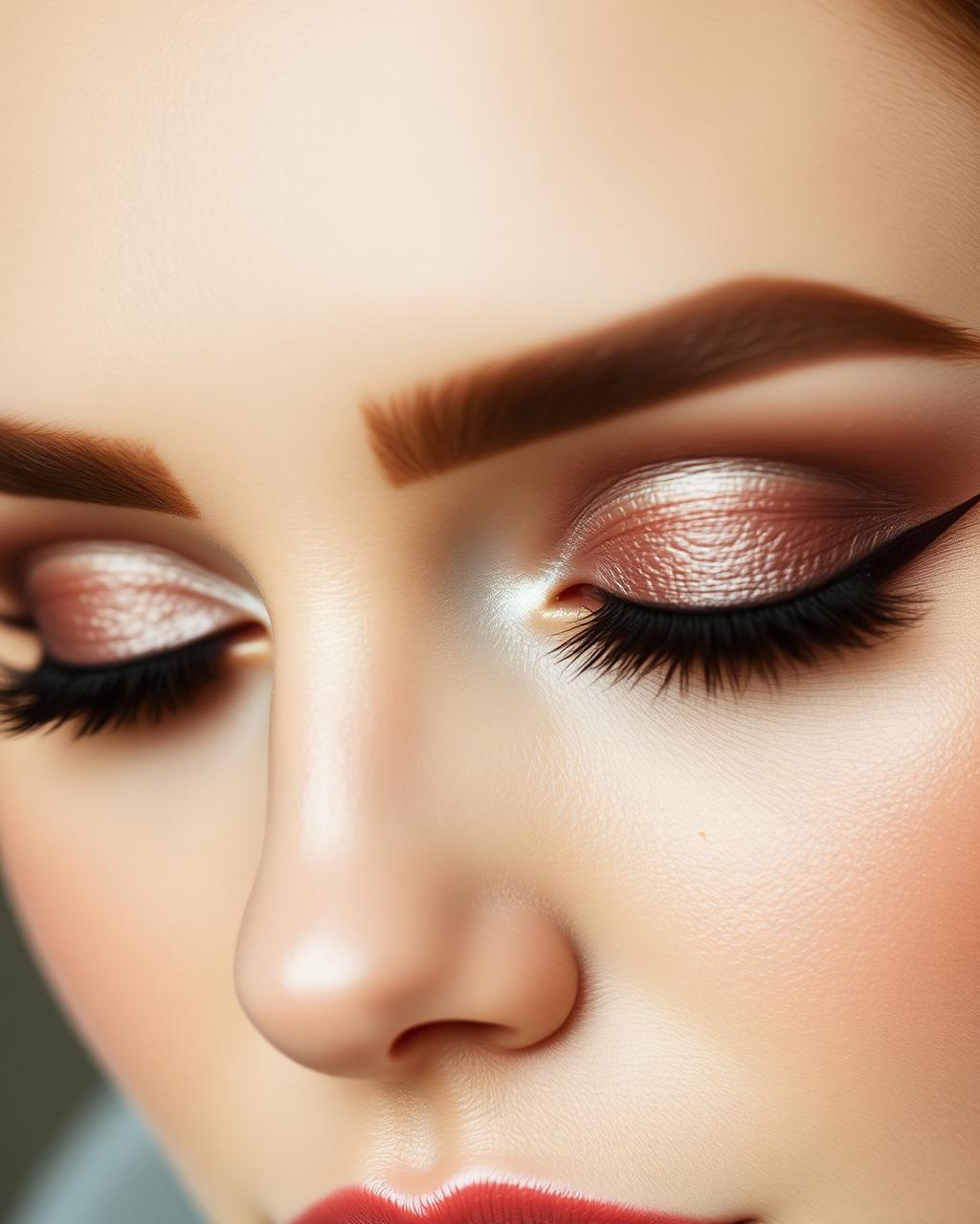 Makijaż soft glam